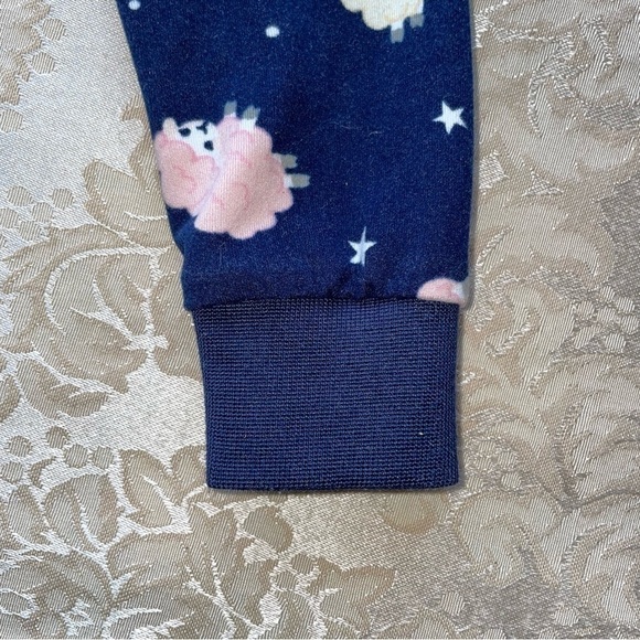 Urban Kids Sheep Sequin Pajama Set For 2T-3T Very Soft Slim Fit - Picture 6 of 16